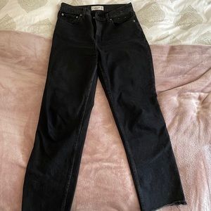 Abercrombie Jeans Ankle Straight Ultra Highrise